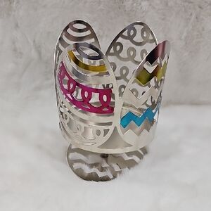 Easter Egg Metal Candle Holder